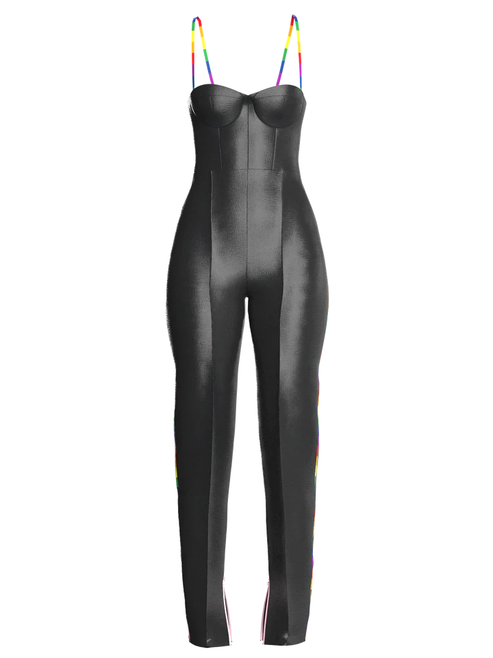ORCA 3D Solutions LGBTQ PLAYSUIT BLACK