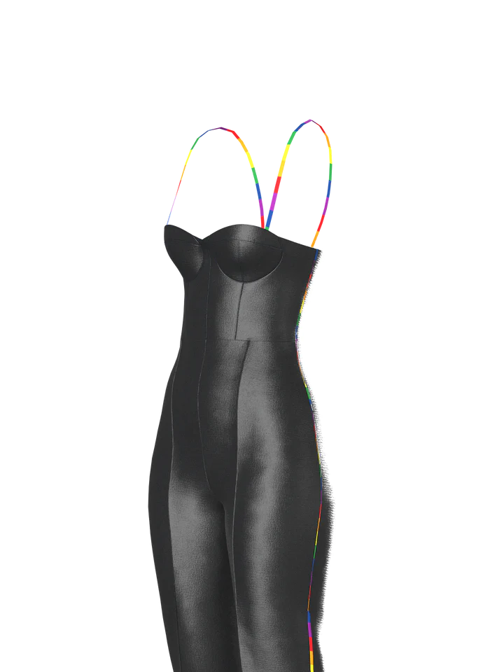 ORCA 3D Solutions LGBTQ PLAYSUIT BLACK - Image 4